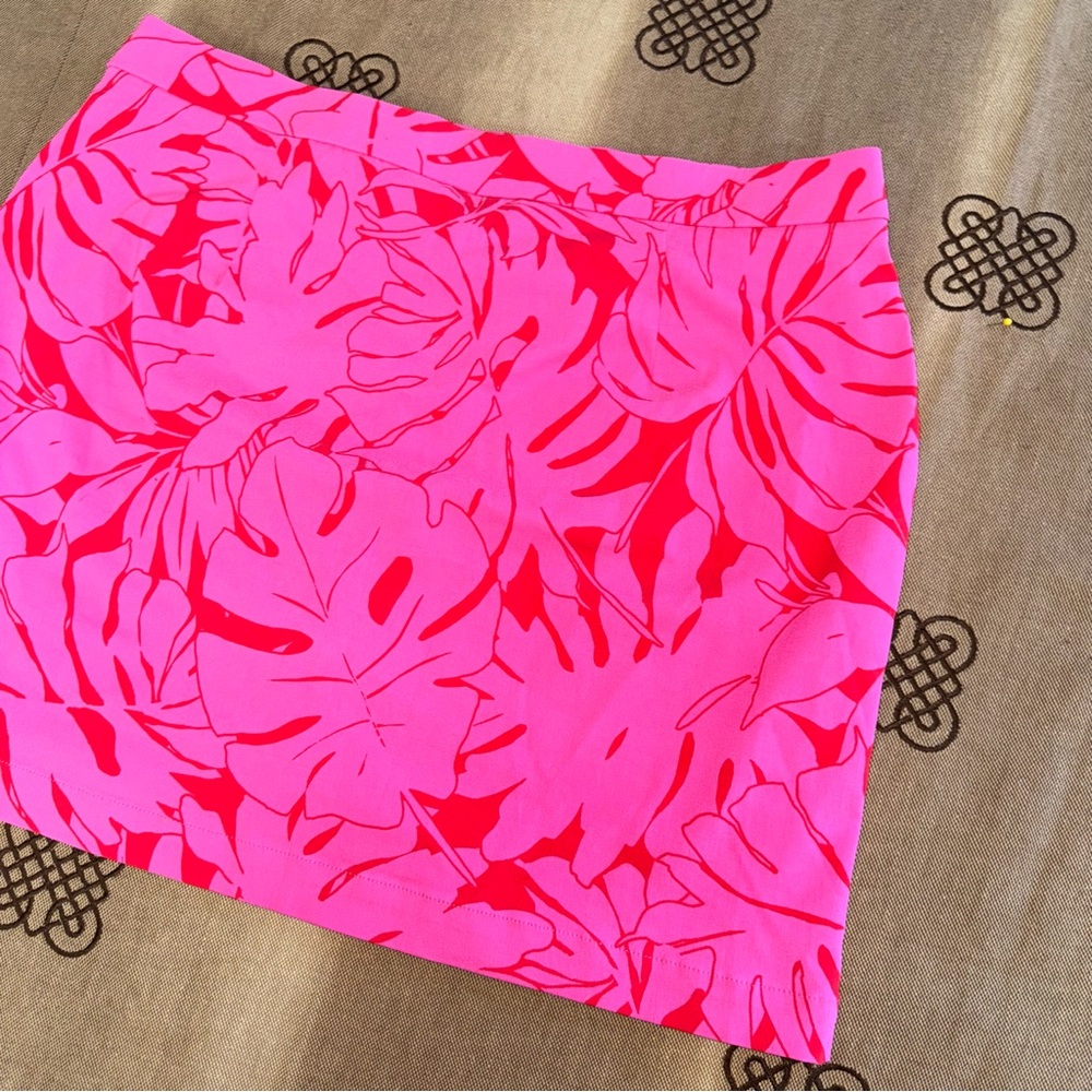 Rafaella NWT! Ladies Stretch Skort With Pockets In Carmine Rose Size XL - Picture 12 of 13